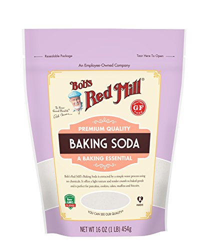 Bob's Red Mill Baking Soda, 16 Ounce (Pack of 4)