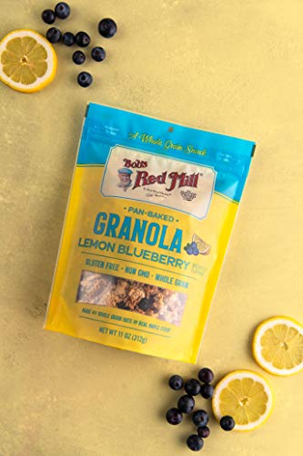 Bob's Red Mill Homestyle Lemon Blueberry Granola, 11-ounce (Pack of 6)