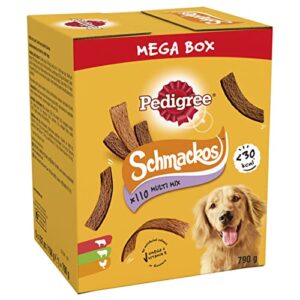 Pedigree Schmackos - Dog Treats Meat Variety, 110 Strips