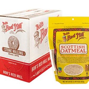 Bob's Red Mill Scottish Oatmeal, 20-ounce (Pack of 4)