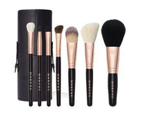 morphe brush set 7 piece rose gold brush set – set 701