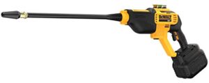 dewalt cordless pressure washer, power cleaner, 550-psi, 1.0 gpm, tool only (dcpw550b)