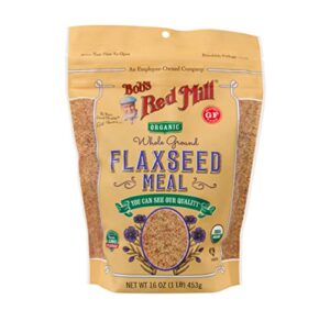 bob’s red mill organic brown flaxseed meal, 16 ounce