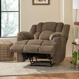 Christopher Knight Home Coosa Massage Recliner, Brown + Black