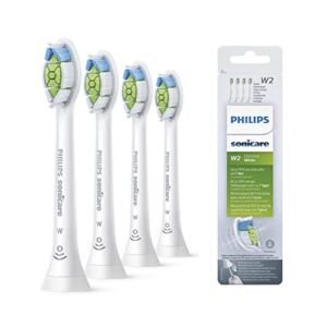 philips sonicare optimal whitening brushsync heads, white, pack of 4 (compatible with all philips sonicare handles)