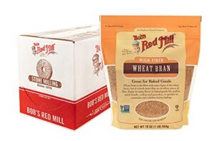 bob’s red mill wheat bran, 16-ounce (pack of 4)