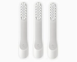 quip electric toothbrush head for electric brush 3 packs (toothbrush heads only)