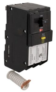 schneider electric miniature circuit breaker 120/240-volt 50-amp qo350gfi one-1 four inch longwave ir window