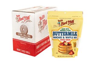 bob’s red mill buttermilk pancake & waffle mix, 24-ounce (pack of 4)