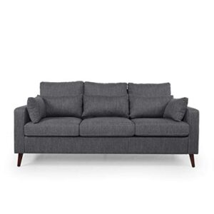 christopher knight home roselle sofas, charcoal + espresso