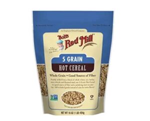 bob’s red mill 5 grain hot ceral 16 oz pouch (pack of 4)