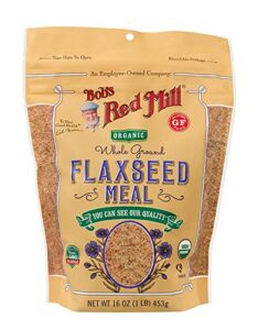 bob’s red mill organic brown flaxseed meal, 16-ounce (pack of 2)