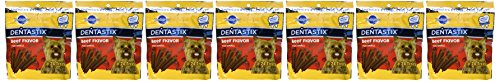 Pedigree Dentastix Beef Flavor Toy/Small Treats For Dogs - 6 Oz. 24 Treats