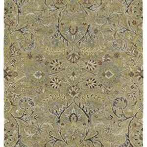 Kaleen Helena Collection Hand Tufted Area Rug, 5' x 7'9", Gold