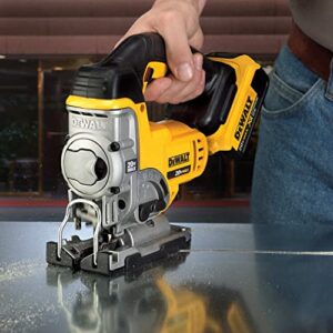 DEWALT 20V MAX XR Jigsaw, 3,000 Blade Speed, Cordless, Brushless Motor, LED Light, Bare Tool Only (DCS331B)