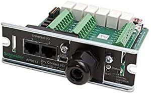 apc by schneider electric ap9613 relay i o smartslot card