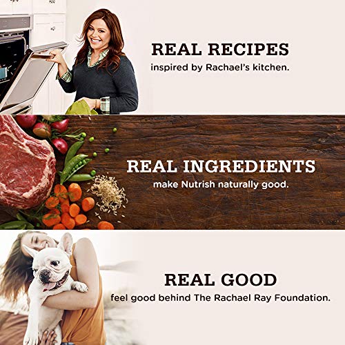 Rachael Ray Nutrish Premium Natural Dry Dog Food, Real Chicken & Veggies Recipe, 6 Pounds (Packaging May Vary)