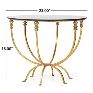 Christopher Knight Home Pronghorn Coffee Table, Gold + Black