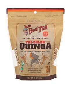 bob’s red mill organic tri-color quinoa grain, 13 oz