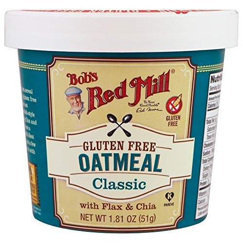 Bob's Red Mill Gluten Free Oatmeal Cup Classic with Flax & Chia (Pack of 12) by Bob's Red Mill