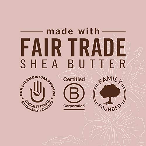 SheaMoisture SilconeFree Shampoo for Wavy Hair and Hibiscus ParabenFree Shampoo, Coconut, 24 Fl Oz