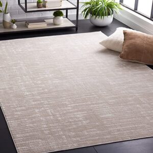 Safavieh Bayside Collection Machine Washable 5'3" x 7'6" Beige/Ivory BAY132B Living Room Dining Bedroom Area Rug