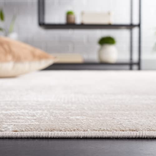 Safavieh Bayside Collection Machine Washable 5'3" x 7'6" Beige/Ivory BAY132B Living Room Dining Bedroom Area Rug