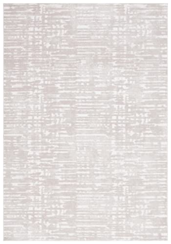 Safavieh Bayside Collection Machine Washable 5'3" x 7'6" Beige/Ivory BAY132B Living Room Dining Bedroom Area Rug