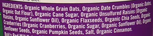 Bob's Red Mill Organic Gluten Free Oatmeal Cup, Fruit & Seed (Pack of 12)