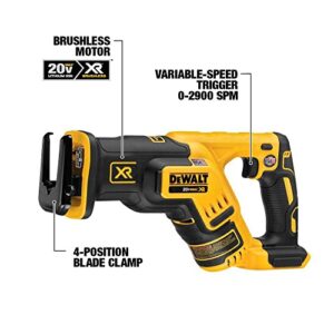 DEWALT 20V MAX* Cordless Drill Combo Kit, 6-Tool (DCK695P2)