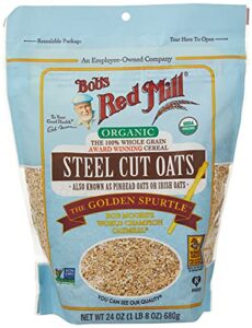 bob’s red mill organic steel cut oats, 24 oz