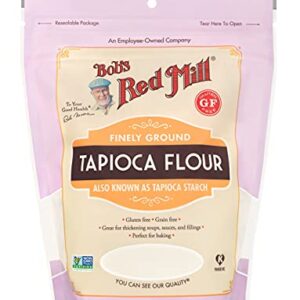 Bob's Red Mill Finely Ground Tapioca Flour, 16-ounce (Pack of 4)