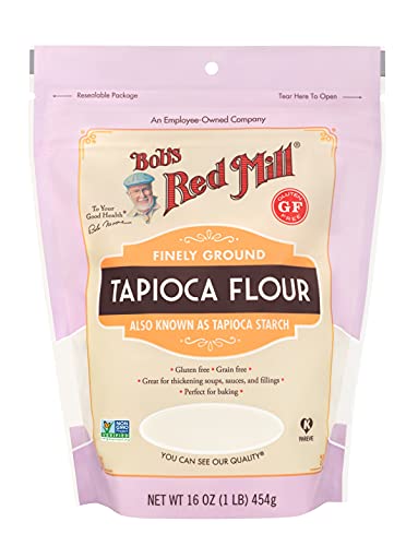 Bob's Red Mill Finely Ground Tapioca Flour, 16-ounce (Pack of 4)