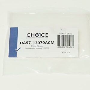 Choice Manufactured Parts Auto Door Close Lever for Samsung Fridge, AP5651857, PS5575415, DA97-13070A, Black