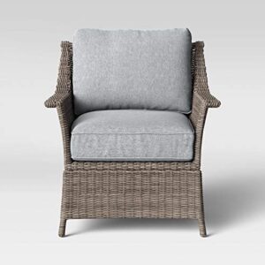 Threshold Foxborough 2pk Patio Club Chair (Gray)