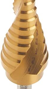 DEWALT Step Drill Bit, Impact Ready, 3/16-Inch-7/8-Inch (DWA1786IR)