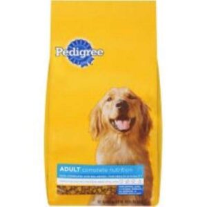 pedigree adult complete nutrition dry dog food 3.5 lb (pack of 5)