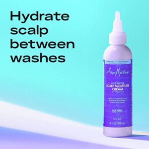 SheaMoisture Scalp Hair Cream Aloe Butter & Vitamin B3 With A Boost Of Hydration Hair Care To Hydrate Scalp + Moisturized Hair 4oz