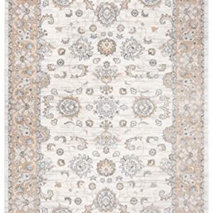 SAFAVIEH Isabella Collection 10' x 14' Cream/Beige ISA940B Oriental Non-Shedding Living Room Dining Bedroom Area Rug