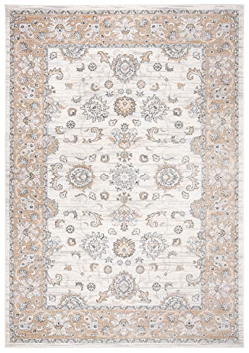 SAFAVIEH Isabella Collection 10' x 14' Cream/Beige ISA940B Oriental Non-Shedding Living Room Dining Bedroom Area Rug