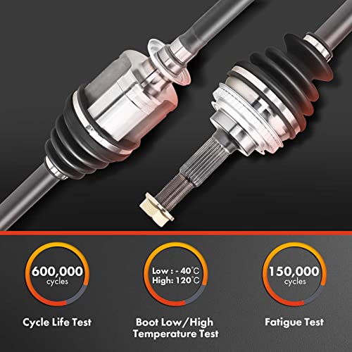 A-Premium CV Axle Shaft Assembly Compatible with Dodge Dart 2013 2014 2015 2016 2.0L 2.4L Auto Transmission, Colt 1984 1.6L Turbo, Front Right Passenger Side, Replace# 52123842AA, 52123842AB