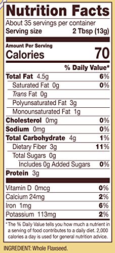 Bob's Red Mill Flaxseed Meal, 16-ounce (Pack of 4)