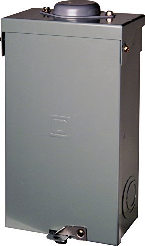 Square D by Schneider Electric QO2100BNRB QO 100 Amp Two-Pole Outdoor Enclosed Circuit Breaker