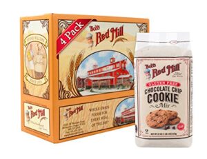 bob’s red mill gluten free chocolate chip cookie mix, 22 oz (4 pack)