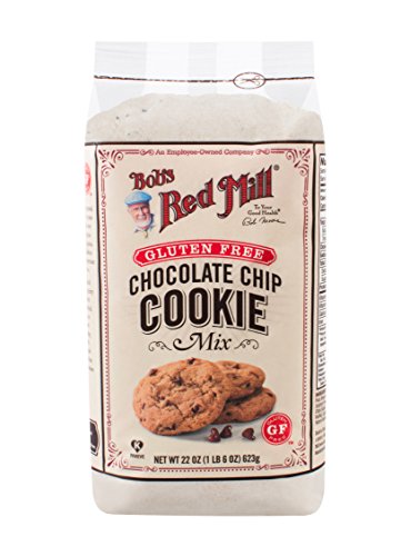Bob's Red Mill Gluten Free Chocolate Chip Cookie Mix, 22 Oz (4 Pack)
