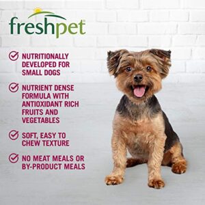 Freshpet Healthy & Natural Food for Small Dogs/Breeds, Fresh Grain Free Chicken Recipe, 1lb