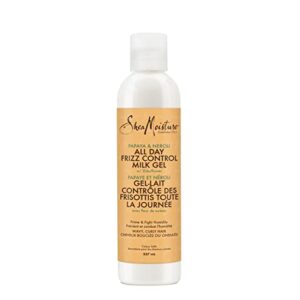 SheaMoisture Milk Gel for Wavy Curly Hair Papaya and Neroli Parabenfree Curl Gel Oz, 8 Ounce