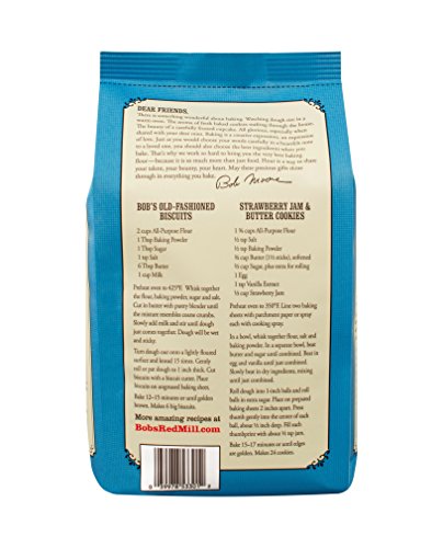 Bob's Red Mill Unbleached White All-Purpose Baking Flour, 5-pound