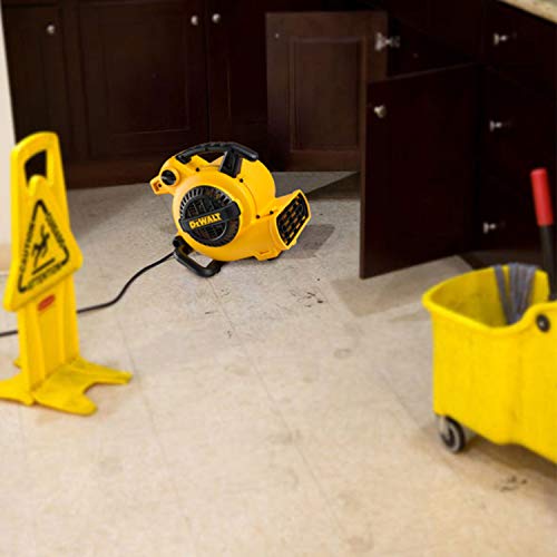 DEWALT DXAM-2260 Portable Air Mover/Floor Dryer, 600 Cfm