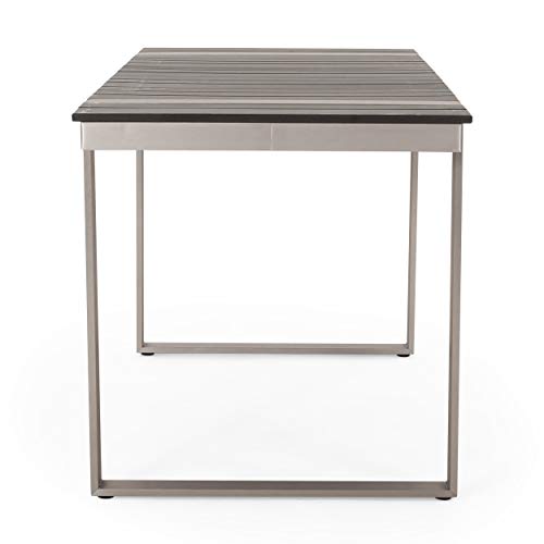 Christopher Knight Home Harding Dining Sets, Gray + Silver + Taupe